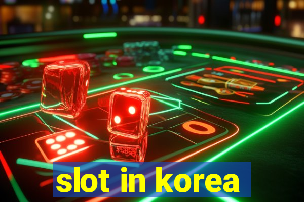 slot in korea