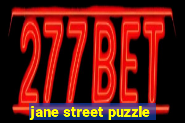 jane street puzzle