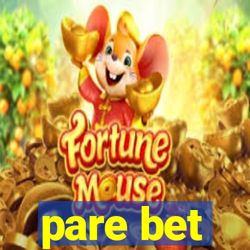 pare bet