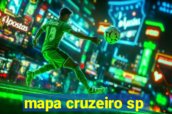 mapa cruzeiro sp