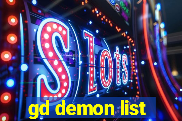 gd demon list