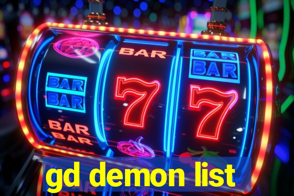 gd demon list