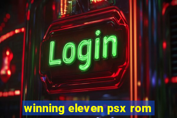 winning eleven psx rom