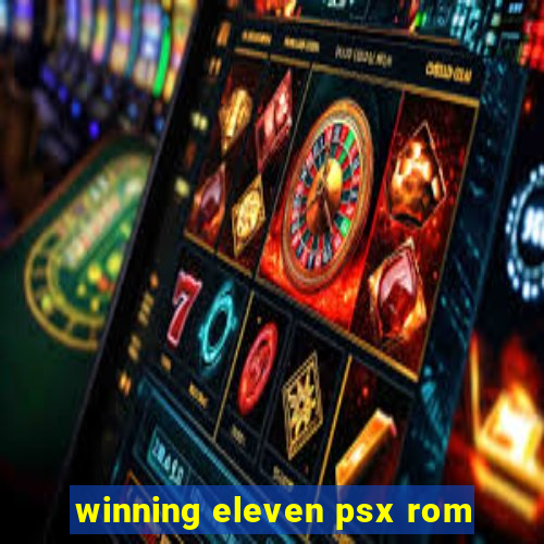 winning eleven psx rom