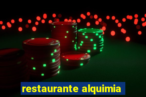 restaurante alquimia