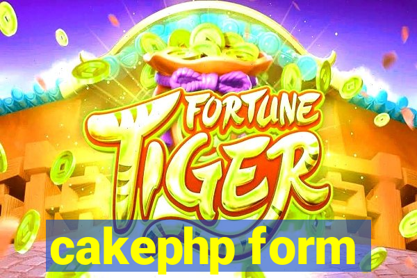 cakephp form