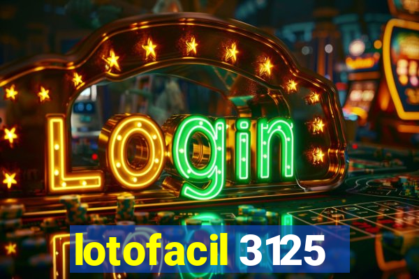 lotofacil 3125