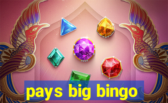 pays big bingo