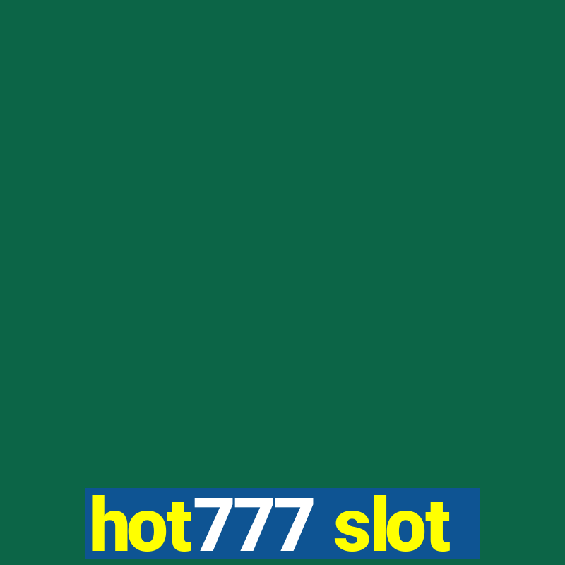 hot777 slot