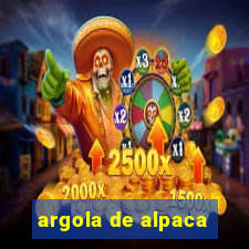 argola de alpaca