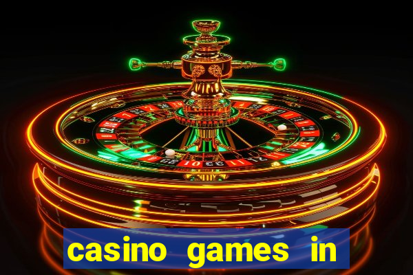 casino games in las vegas