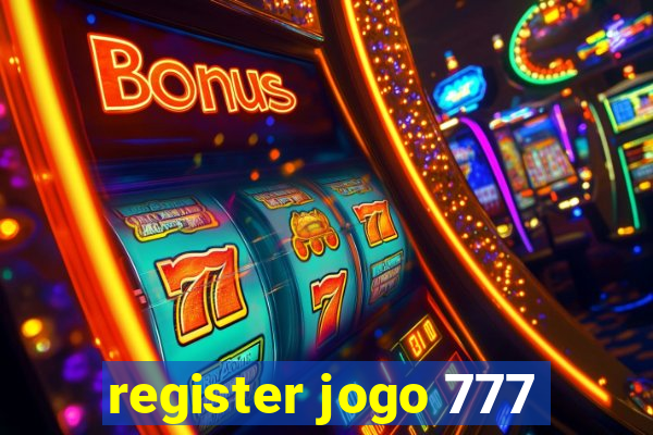 register jogo 777