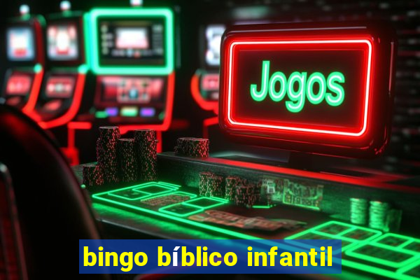 bingo bíblico infantil