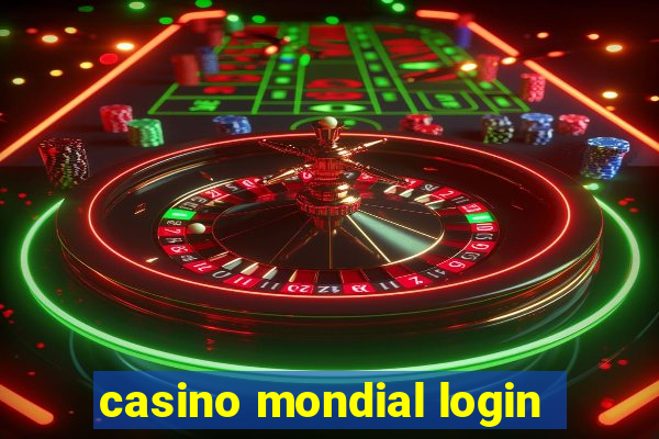 casino mondial login