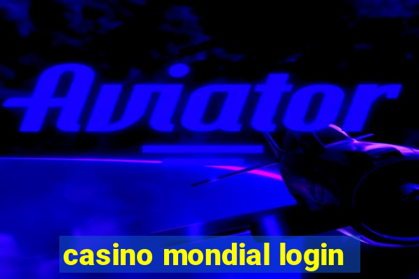 casino mondial login