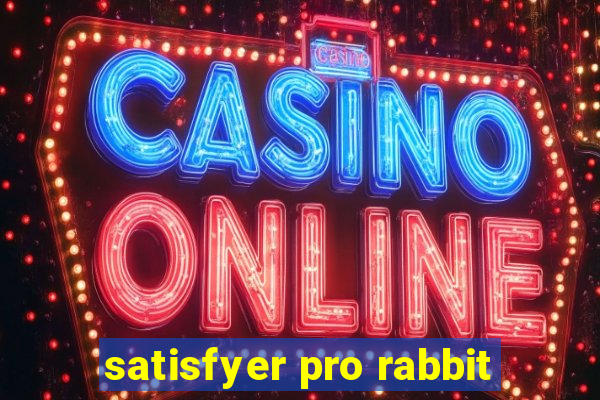 satisfyer pro rabbit