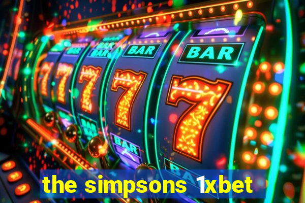 the simpsons 1xbet