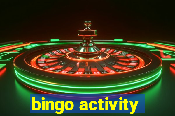 bingo activity