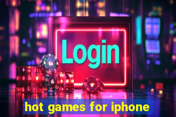 hot games for iphone