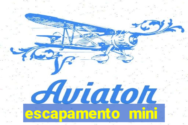 escapamento mini fortuna 160