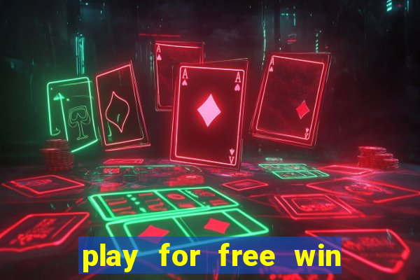 play for free win for real bingo