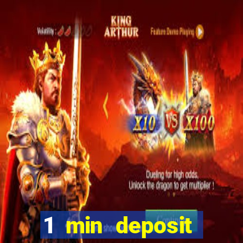 1 min deposit casino uk