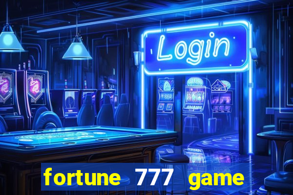 fortune 777 game slot online