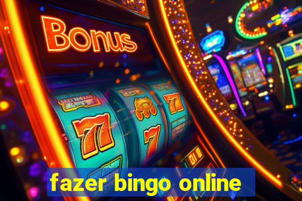 fazer bingo online