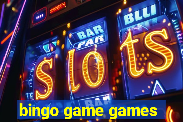 bingo game games