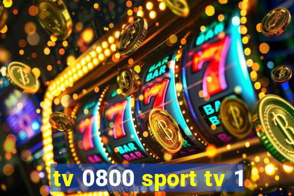 tv 0800 sport tv 1