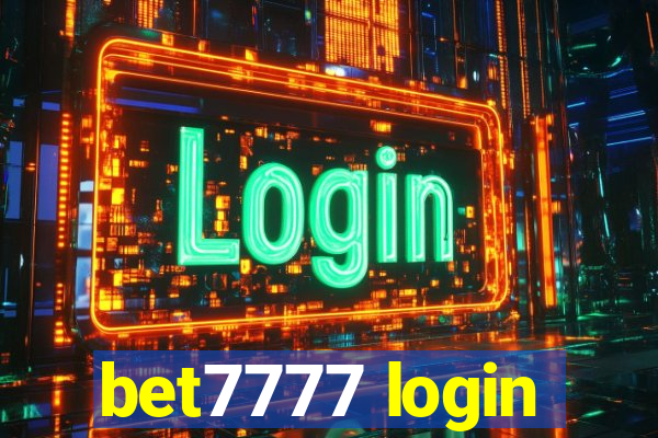 bet7777 login