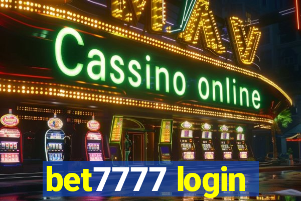 bet7777 login