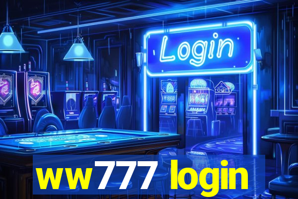 ww777 login