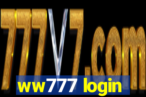 ww777 login