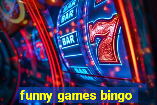 funny games bingo