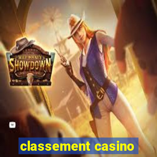 classement casino