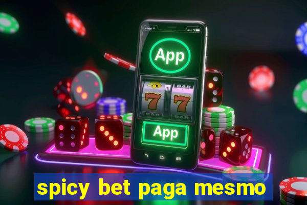 spicy bet paga mesmo