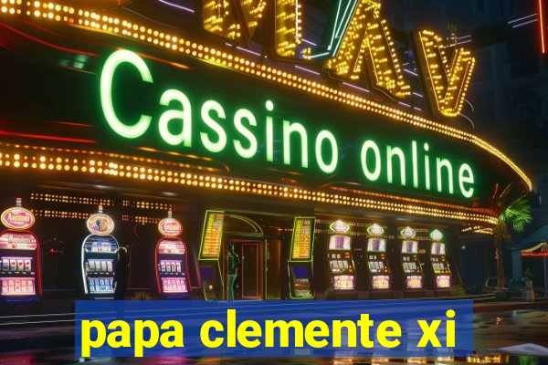 papa clemente xi