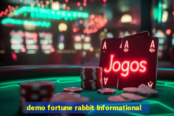 demo fortune rabbit Informational