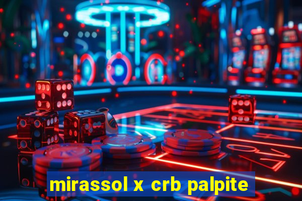 mirassol x crb palpite