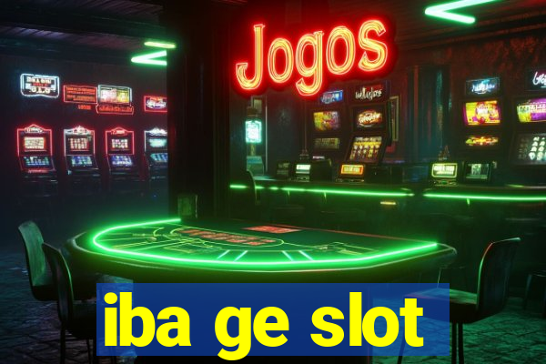 iba ge slot