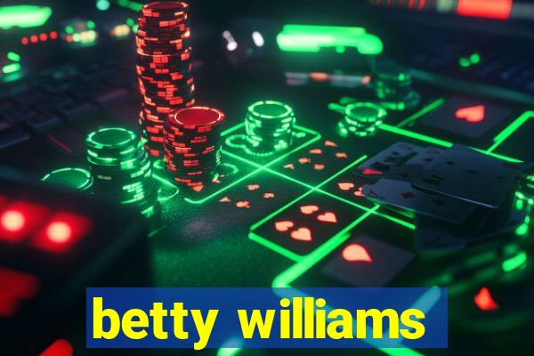 betty williams