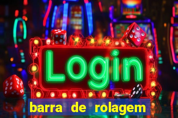 barra de rolagem descendo sozinha win10