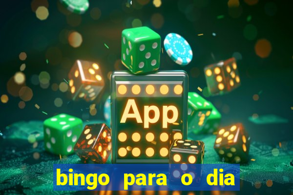 bingo para o dia das m?es