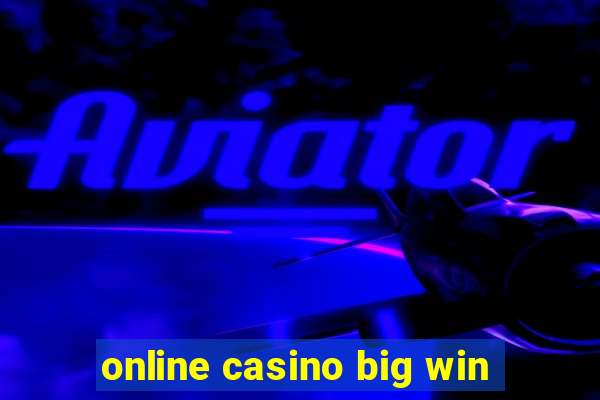 online casino big win