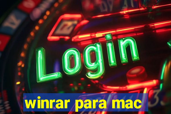 winrar para mac