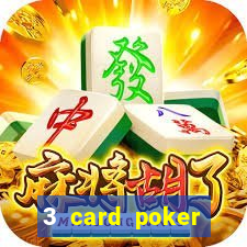 3 card poker casino online