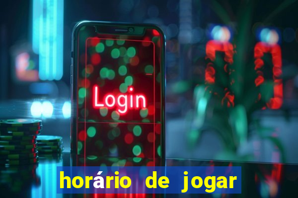 horário de jogar fortune rabbit