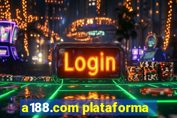 a188.com plataforma