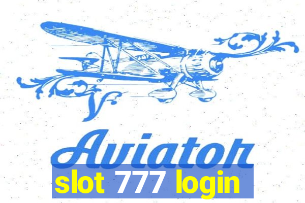 slot 777 login